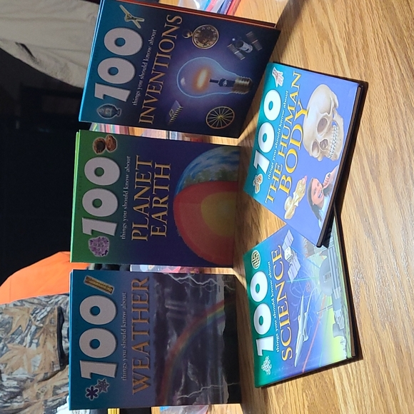 Miles Kelly Other - Set of 5 kids books-100 things you should know about.....